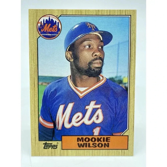 Mookie Wilson #625 New York Mets Vintage 1987 Topps TCG MLB Mint - Picture 1 of 6